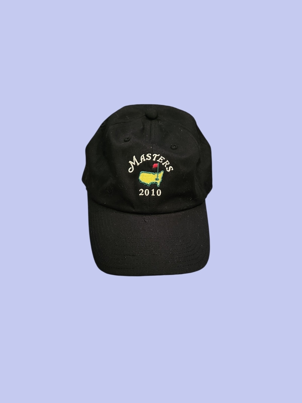 American Needle Black Masters Golf Tournament 2010 Golf Hat